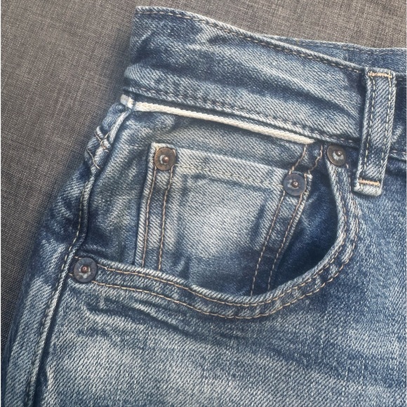 MOUSSY VINTAGE EVELYN CROPPED STRAIGHT-HI
Size 25 inseam 29”
Made in JAPAN - Picture 5 of 12